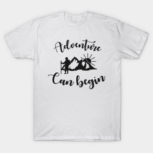 Adventure Can Beginn ! T-Shirt